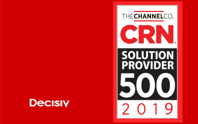 Decisiv Recognized on the CRN 2019 Solution Provider 500 List