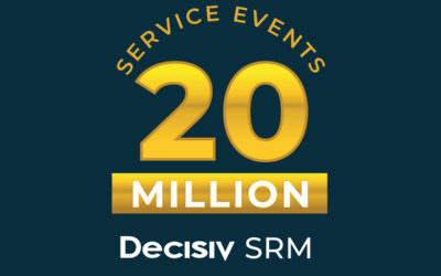 Decisiv SRM Platform Usage Tops 20 Million Service Events