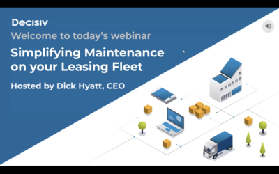 Webinar: Simplifying Maintenance on your Leasing Fleet with SRM Sentinel