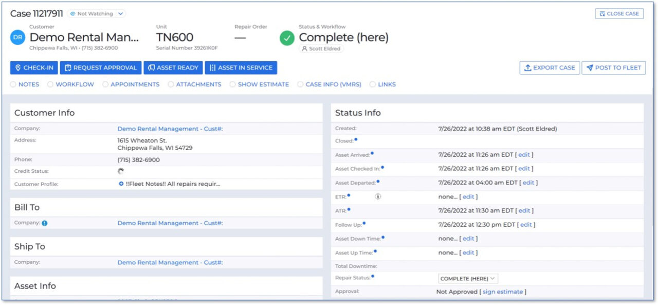 Service event life cycle: be sure to close the case – Decisiv
