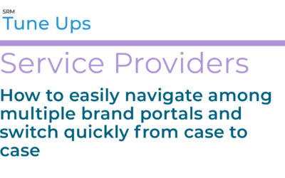 How to easily navigate among multiple brand portals and switch quickly from case to case