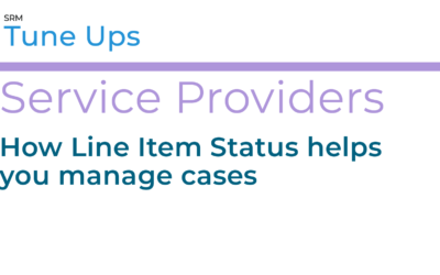 How Line Item Status helps you manage cases